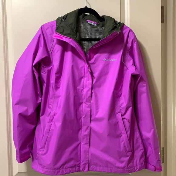 Columbia Jackets & Coats Womens Columbia Rain Jacket Large Poshmark